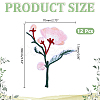 12Pcs Polyester Cotton Computerized Embroidery Thread Iron on Sew On Patches PATC-HY0002-09B-2