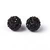 Pave Disco Ball Beads X-RB-A130-10mm-13-2