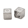 304 Stainless Steel European Beads STAS-D382-02O-P-1
