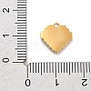 304 Stainless Steel Rhinestone Charms STAS-M092-06G-05-3
