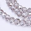 Glass Beads Strands EGLA-J042-8mm-15-1