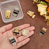 6Pcs 3 Colors Zinc Alloy Bolo Tie Slider Clasps FIND-PH0023-92A-5