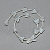Smelting Quartz Crystal Beads Strands X-G-T014-06-1-2