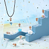 90Pcs DIY Glass Wishing Bottle Jewelry Sets Kits DIY-SC0014-96P-5