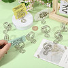 Iron Name Card Holder IFIN-WH0086-20P-3