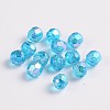 Eco-Friendly Transparent Acrylic Beads PL642-26-2