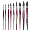 9Pcs Nylon Hair Painting Brush AJEW-WH0481-536-1