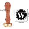 1Pc Golden Tone Brass Stamp Head DIY-CP0007-80W-2