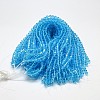 Imitate Austrian Crystal Bicone Glass Beads Strands X1-GLAA-F029-4x4mm-19-3