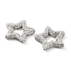 Star Shape Polymer Clay Rhinestone Beads CLAY-NH0001-06M-2