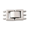 Brass Fold Over Clasps KK-Z150-20P-01-1