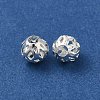 Brass Hollow Spacer Beads KK-P249-03C-S-1
