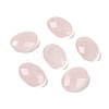 Natural Rose Quartz Cabochons G-O175-15A-01-1