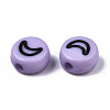 Opaque Acrylic Beads X-MACR-N008-33E-3
