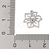 Non-Tarnish 304 Stainless Steel Pendants STAS-S139-06P-10-3