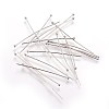 Tarnish Resistant 304 Stainless Steel Ball Head Pins X-STAS-R051-40mm-1