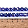Transparent Glass Beads Strands GLAA-Q107-02A-15-4