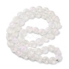 Electroplate Glass Beads Strands EGLA-F164-HR02-2