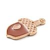Thanksgiving Day Alloy Enamel Pendants ENAM-D060-01E-KCG-3