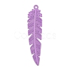 Spray Painted Brass Pendants KK-S400-16B-1