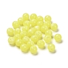 Imitation Jade Acrylic Beads MACR-G066-01D-1