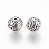 Tibetan Style Zinc Alloy Beads X-PALLOY-L230-01AS-RS-2