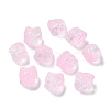 Baking Paint Transparent Glass Beads GLAA-C035-01F-1