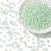70G Transparent Spray Painted Glass Beads EGLA-YW0005-30C-1