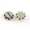 Tibetan Style Alloy Cabochons TIBE-Q051-13AS-LF-1