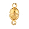 Brass Magnetic Clasps with Loops X-KK-D331-G-NF-3