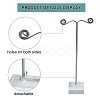 3Pcs T Bar Earring Organic Glass Displays Sets EDIS-G012-01-4