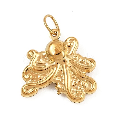 304 Stainless Steel Pendants STAS-K307-01D-G-1
