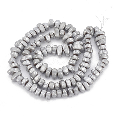 Electroplate Non-magnetic Synthetic Hematite Beads Strands G-T061-103N-1