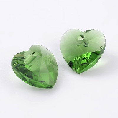 Romantic Valentines Ideas Glass Charms G030V14mm-07-1