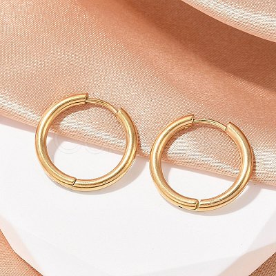 202 Stainless Steel Huggie Hoop Earrings X-EJEW-F111A-20mm-G01-1