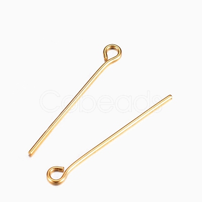 304 Stainless Steel Eye Pins STAS-I318-B04-G-1