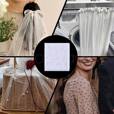 3 Yards Polyester Mesh Fabric DIY-WH0816-169C-1