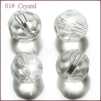 Imitation Austrian Crystal Beads SWAR-F021-4mm-001-1