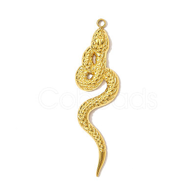 304 Stainless Steel Pendants STAS-OY001-10G-1
