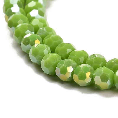 Opaque Glass Beads Stands X-EGLA-A035-P4mm-B15-1