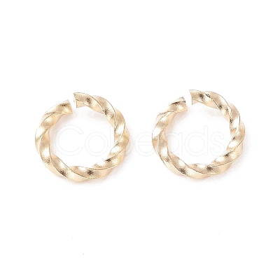 304 Stainless Steel Open Jump Rings X-STAS-F191-12G-C-1