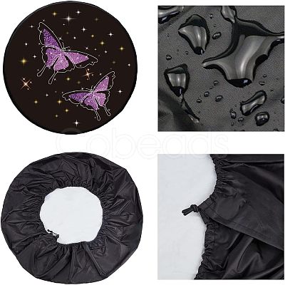 Polyester Tyre Cover AJEW-WH0225-024-1