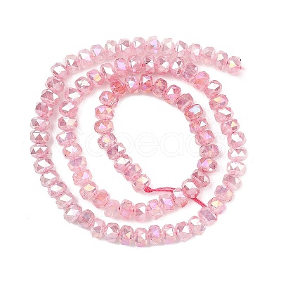 Imitation Jade Glass Beads Strands EGLA-F167-03A-06-1