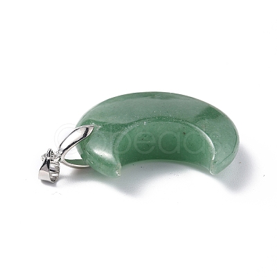 Natural Green Aventurine Pendants G-Z022-04D-1