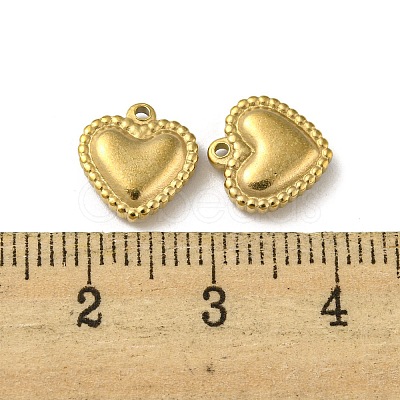 Ion Plating(IP) 304 Stainless Steel Charms X-STAS-P341-20A-G-1