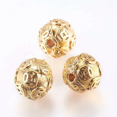 Brass Beads LS-KK-F735-05G-1