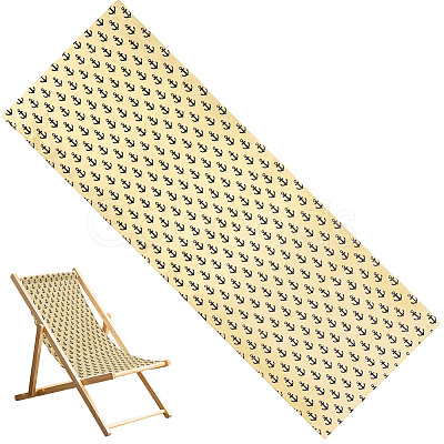 1Pc Anchor Pattern Chair Polycotton Cloth AJEW-GF0015-38G-1