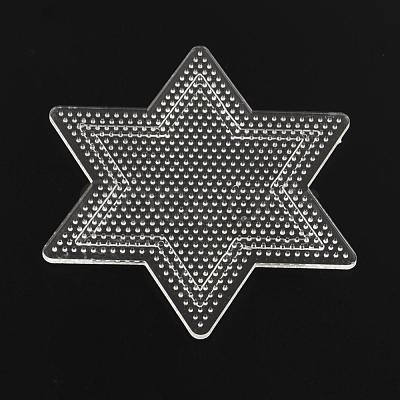 Star Pegboards for 3x2.5mm Mini Fuse Beads X-DIY-Q009-07-1