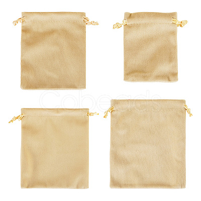 4Pcs 4 Styles Velvet Jewelry Drawstring Storage Pouches TP-TADJ0001-02-1