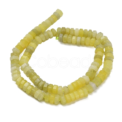 Natural Lemon Jade Beads Strands G-G317-A14-3x6mm-1